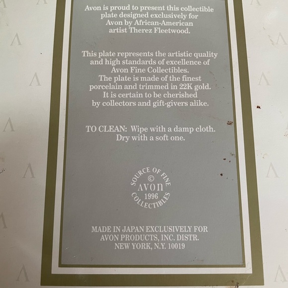Sisters in Spirit. Vintage Avon collectible plate. - Picture 7 of 7